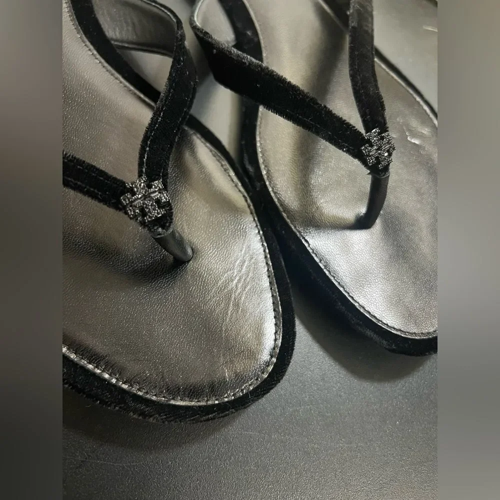 Tory Burch Black Sandals